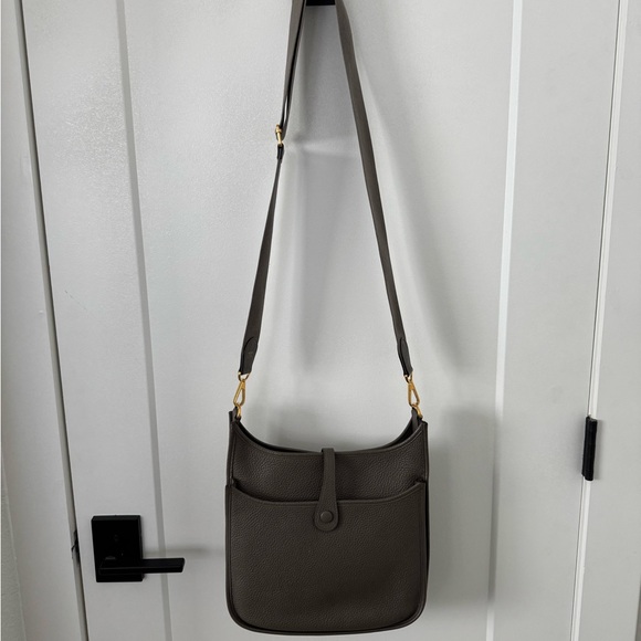 Hermes Taurillon Clemence Evelyne III PM Etain - Picture 5 of 8